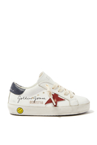 Kids Leather Super-Star Sneakers